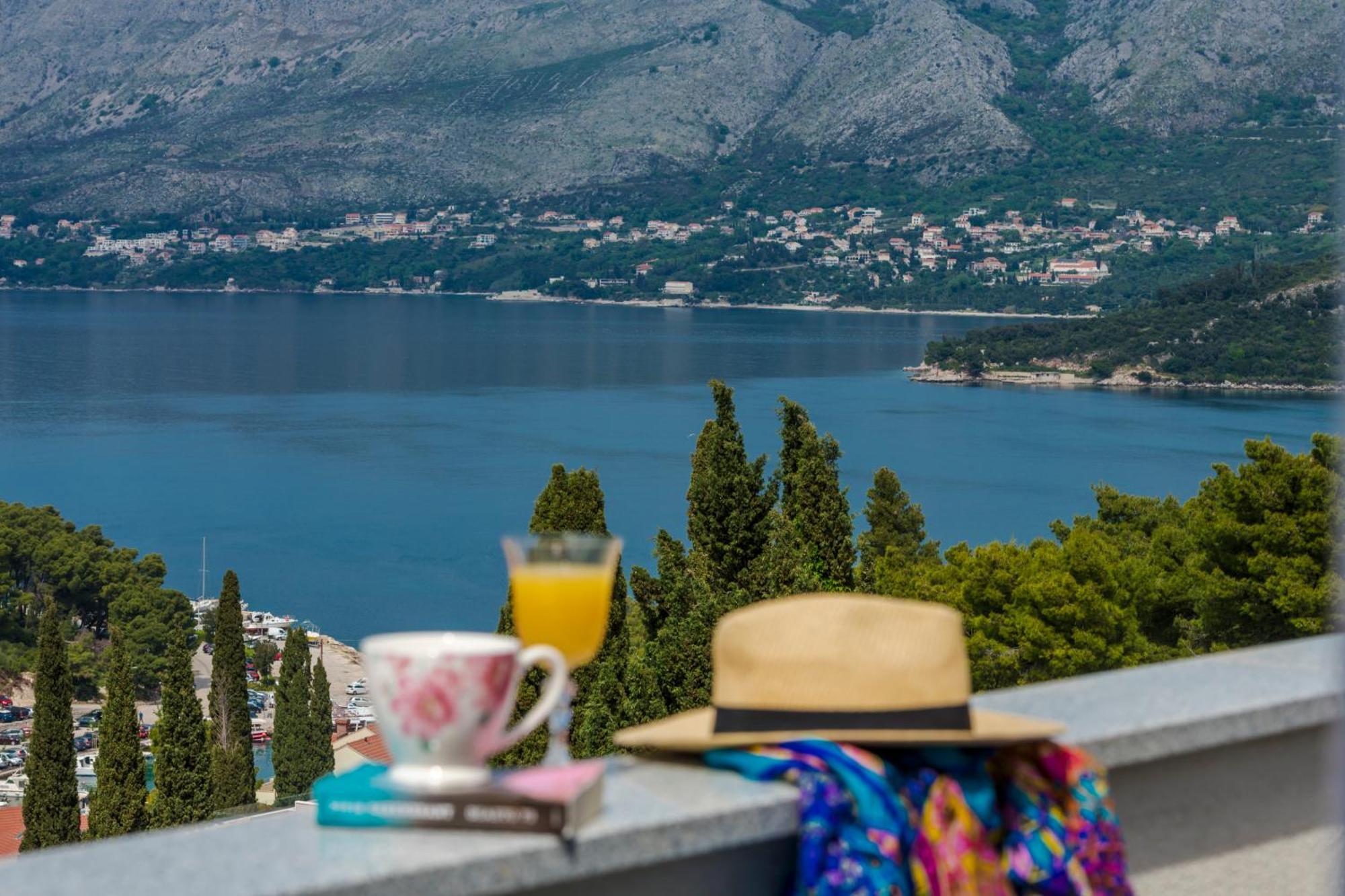 Sunset View New Apartment Cavtat Bagian luar foto