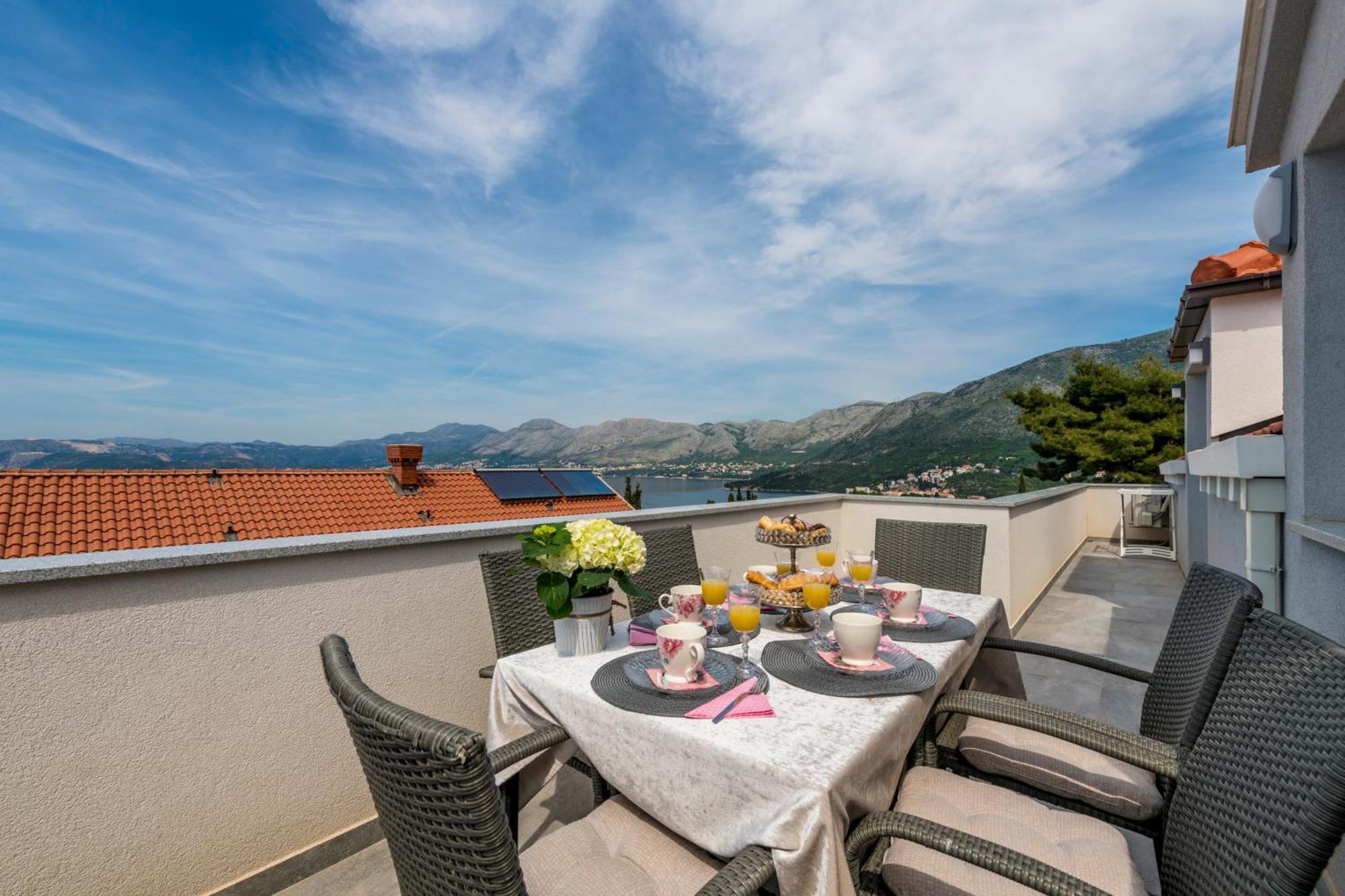 Sunset View New Apartment Cavtat Bagian luar foto